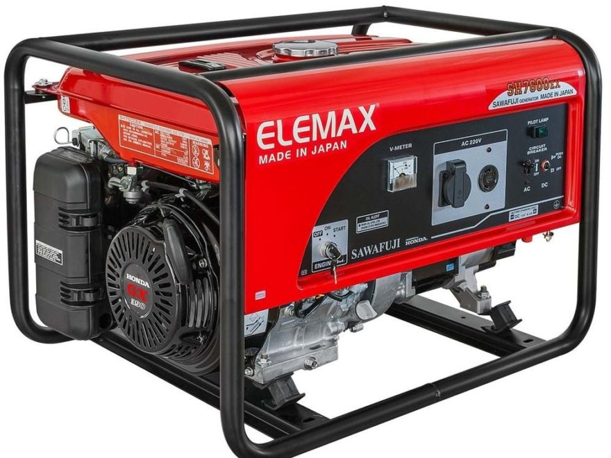 Бензиновый генератор Elemax SH 7600 EX-RS